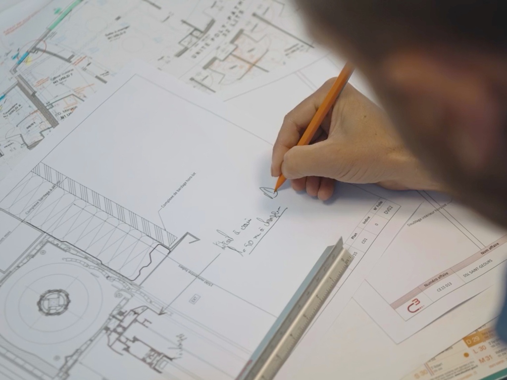 Plans d'exécution et conception technique