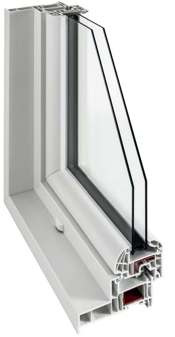 Gamme Prestige PVC — coupe de profil